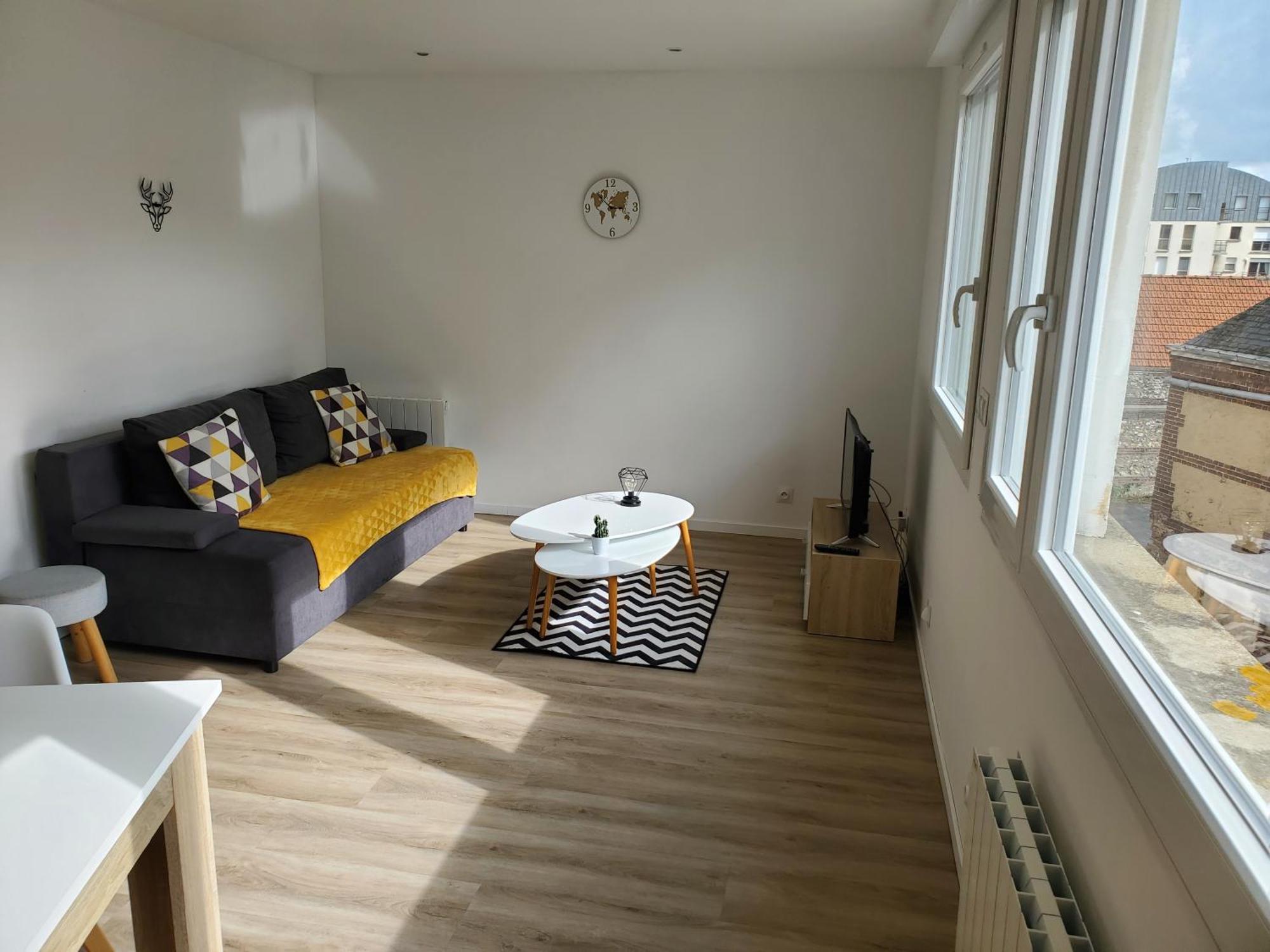 Le Cocon Dieppois - Appt Spacieux Avec Parking Prive Dieppe Exterior photo